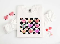 be mine sweatshirt, conversation hearts shirt, xoxo sweatshirt, valentines day shirt, couple shirt, gift for her, gift f