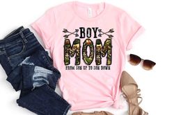 Mom of Boys Shirt, From Son Up to Son Down Shirt, Boy Mama Shirt, Mothers Day Shirt, Happy Mothers Day Shirt, Mom of Boy