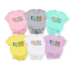 cousin crew shirt, family matching, matching cousin shirts, cousin matching, summer cousin shirts, matching family tees,