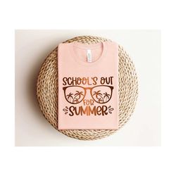 schools out for summer shirt, happy last day of school shirt,end of the school year shirt, summer holiday shirt, teacher