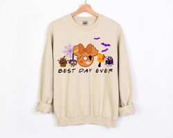 disney halloween best day ever sweatshirts, halloween family shirt, halloween disney shirt, disney halloween, mickey and