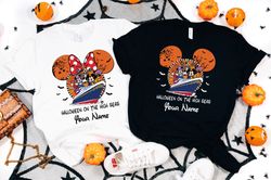 disney halloween cruise shirt, halloween family cruise shirt, halloween cruise shirt, custom halloween shirt, halloween