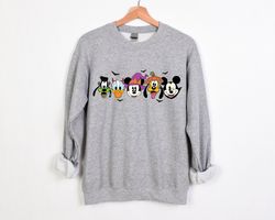 disney halloween sweatshirts, halloween family shirt, halloween disney shirt, disney halloween, disney friends shirt, mi