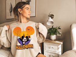 disney halloween sweatshirts, halloween family shirt, halloween disney shirt, disney halloween, disney friends shirt,