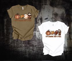 game day y'all sweatshirt game day sweatshirt football mom women's football sweatshirt pumpkin spice shirt cute fall swe