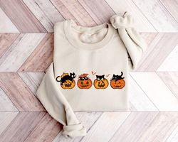 halloween cats sweatshirts, halloween shirt, halloween ghost cats t-shirt, halloween sweatshirt, spooky season sweatshir