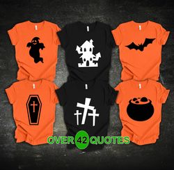 halloween group shirts, halloween shirts, halloween party shirts, halloween family shirts, funny halloween shirts, hallo