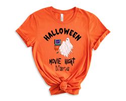 halloween movie night sweatshitrs, halloween shirt, halloween ghost shirt, halloween sweatshirt, spooky season sweatshir