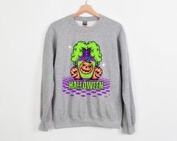 halloween sweatshirt, pumpkin sweatshirt, poison halloween sweatshirt, halloween sweatshirt, halloween sweatshirt, hallo