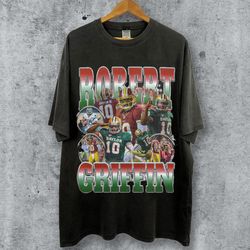robert griffin vintage style bootleg t-shirt, robert griffin shirt, vintage 90s graphic oversized sport tee, football bo