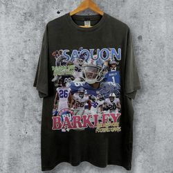 saquon barkley bootleg shirt, saquon barkley, sweatshirt, hoodie, football shirt, game day shirt, vintage 90s shirt, uni
