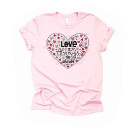 valentines day, love is always the answer, valentine design, premium unisex shirt, 3 color choices, 3x valentine, 4x val