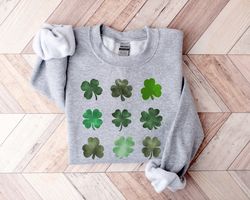 shamrocks st patricks day sweatshirt, shamrock sweater, unisex sweatshirt, women st paddys day sweatshirt, lucky sweatsh