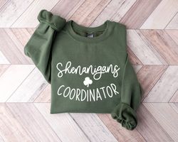 shenanigans coordinator shirt, womens shamrocks shirt, cute lucky shirt, irish shirt, funny st pattys day shirt, st patr