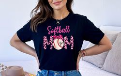 softball mom tshirt, softball loves gift mom tshirt, cute softball mom shirt, funny mom softball tshirt, mothers day gif