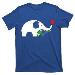 autism awareness mother baby elephant t-shirt