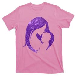 mother kissing newborn baby cute gift t-shirt