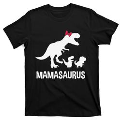 mamasaurus dinosaurus family funny mother gift idea t-shirt