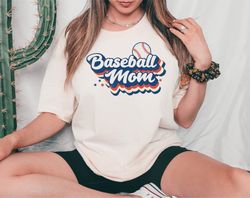 baseball mom shirt, baseball mom retro shirt, funny mom shirt, mom shirt, mothers day shirt, gift for mom, xmas mom shir