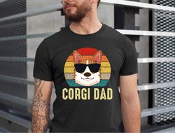 corgi shirt, corgi gifts, corgi dad shirt, dog lover shirt, fathers day tshirt, corgi owner dad tshirt, corgi lover tee,