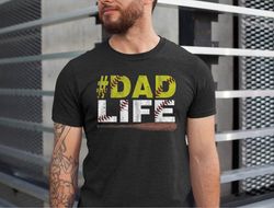 dad life softball shirt, dad life baseball tshirt, funny dad life softball baseball tee, fathers day baseball gift tshir