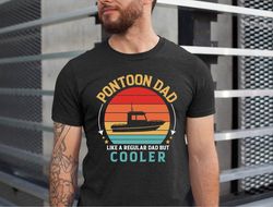 dad the man the myth the pontoon captain dad shirt, pontoon captain dad tshirt, fathers day captain dad gift tee