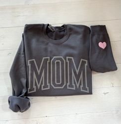 mom sweatshirt, mother sweatshirt, mothers day gift, cool mom, first mothers day gift, personalized gift, mom life shirt