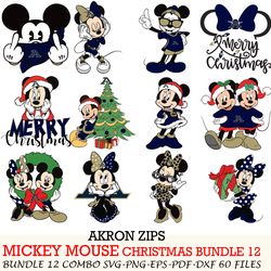 alabama crimson tide bundle 12 zip mickey christmas cut files,svg eps png dxf,instant download,digital download