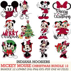 houston cougars bundle 12 zip mickey christmas cut files,svg eps png dxf,instant download,digital download