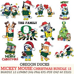 baylor bears bundle 12 zip bluey christmas cut files,for cricut,svg eps png dxf,instant download