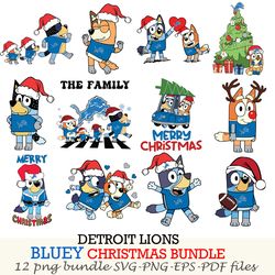 carolina panthers bundle,bluey christmas bluey christmas cut files,for cricut,svg eps png dxf,instant download