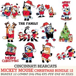 minnesota vikings bundle,bluey christmas bluey christmas cut files,for cricut,svg eps png dxf,instant download