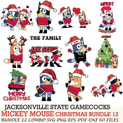 washington huskies bundle 12 zip bluey christmas cut files,for cricut,svg eps png dxf,instant download