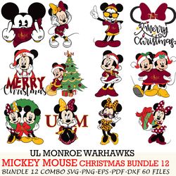 memphis tigers bundle 12 zip mickey christmas cut files,svg eps png dxf,instant download,digital download