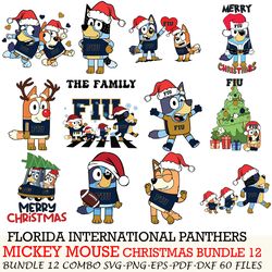 wisconsin badgers bundle 12 zip bluey christmas cut files,for cricut,svg eps png dxf,instant download