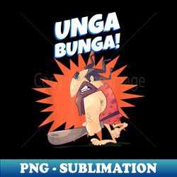 caveman unga bunga  husband appreciation for man cave - signature sublimation png file - perfect for sublimation mastery