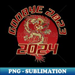 goodbye  2023 - Artistic Sublimation Digital File - Boost Your Success with this Inspirational PNG Download