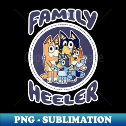 family heeler - elegant sublimation png download - create with confidence