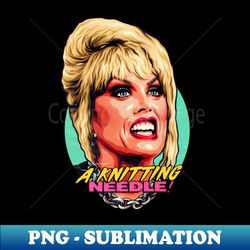 a knitting needle - professional sublimation digital download - bold & eye-catching