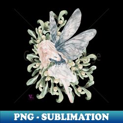 mistletoe fairy - instant sublimation digital download - perfect for sublimation mastery