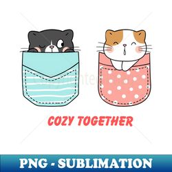 cozy together  for valentines or every day wear for couples - trendy sublimation digital download - enhance your apparel with stunning detail