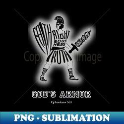 armor of god gods armor - digital sublimation download file - revolutionize your designs