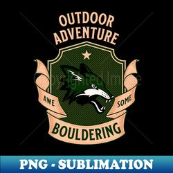 outdoor boulder - stylish sublimation digital download - unleash your inner rebellion