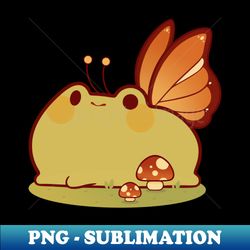 fairy frog - modern sublimation png file - defying the norms