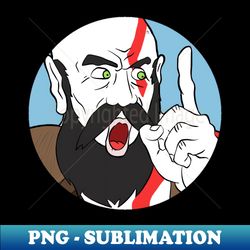 legend of zelda god of war - high-resolution png sublimation file - unlock vibrant sublimation designs