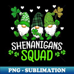 shenanigans squad gnomes - elegant sublimation png download - unlock vibrant sublimation designs