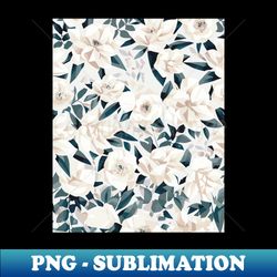 floral pattern polygon style geometric bloom collage - high-quality png sublimation download - capture imagination with every detail