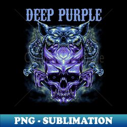 deep purple band merchandise - professional sublimation digital download - create with confidence