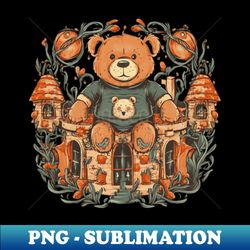 teddy bear - sublimation-ready png file - defying the norms