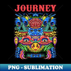 journey band merchandise - unique sublimation png download - revolutionize your designs